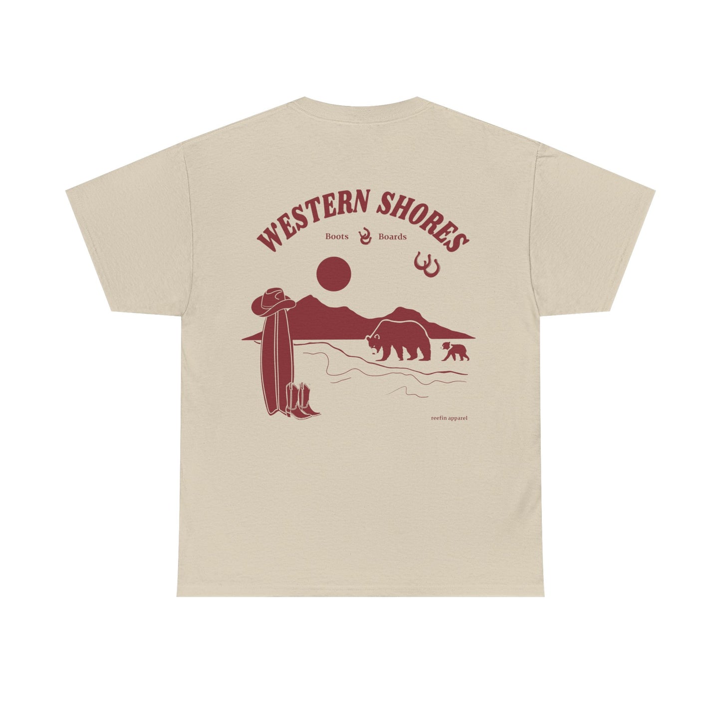 Western Shores – Boots & Boards Tee