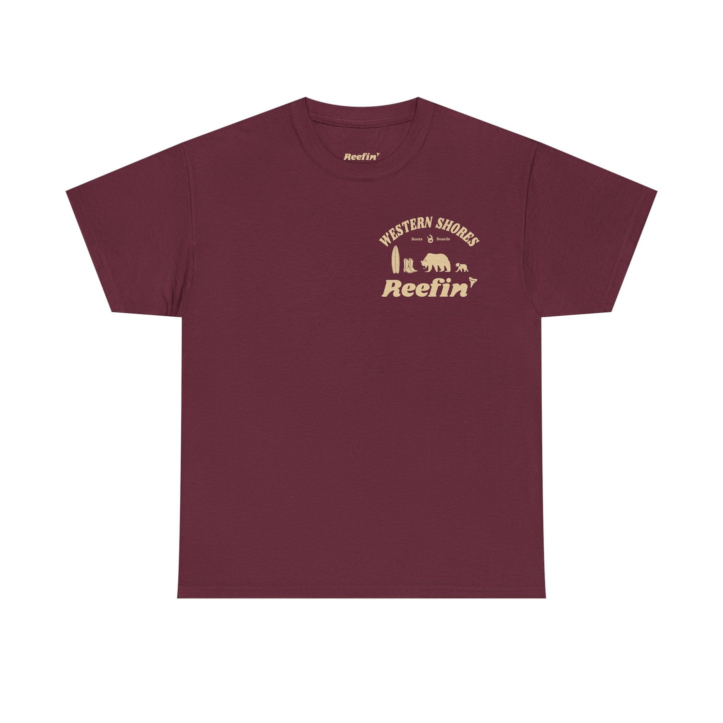 Western Shores – Boots & Boards Tee