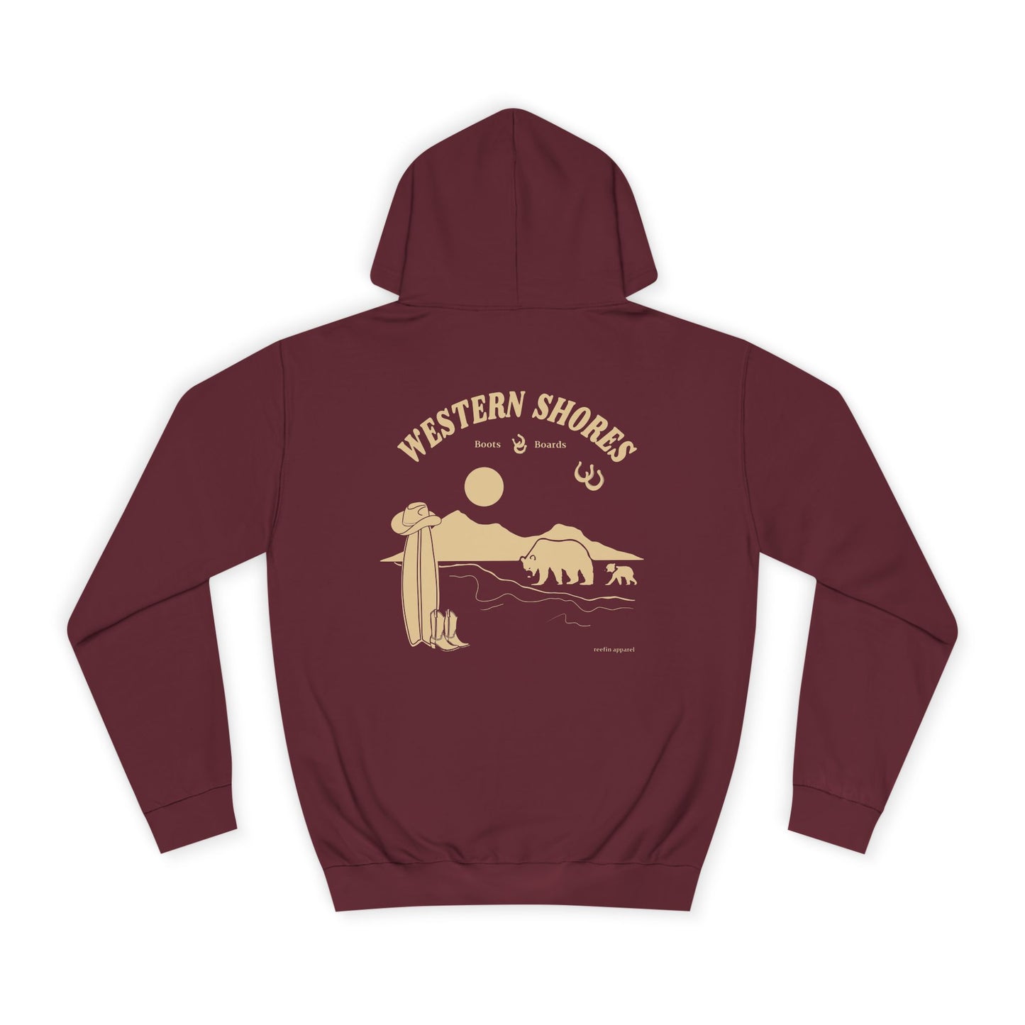 Western Shores - Boots & Boards Hoodie