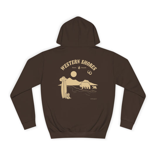 Western Shores  - Boots & Boards Hoodie