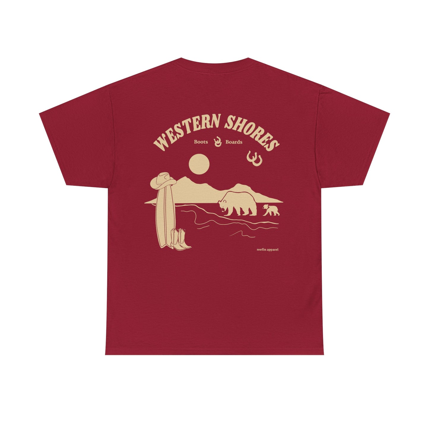 Western Shores – Boots & Boards Tee