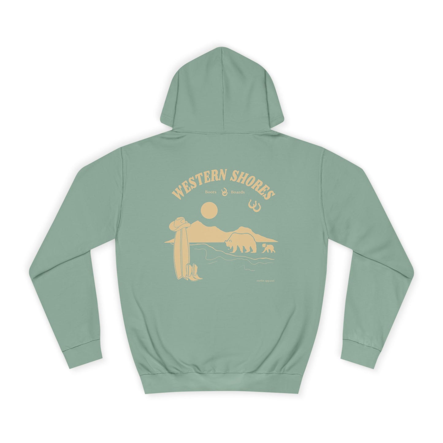Western Shores - Boots & Boards Hoodie