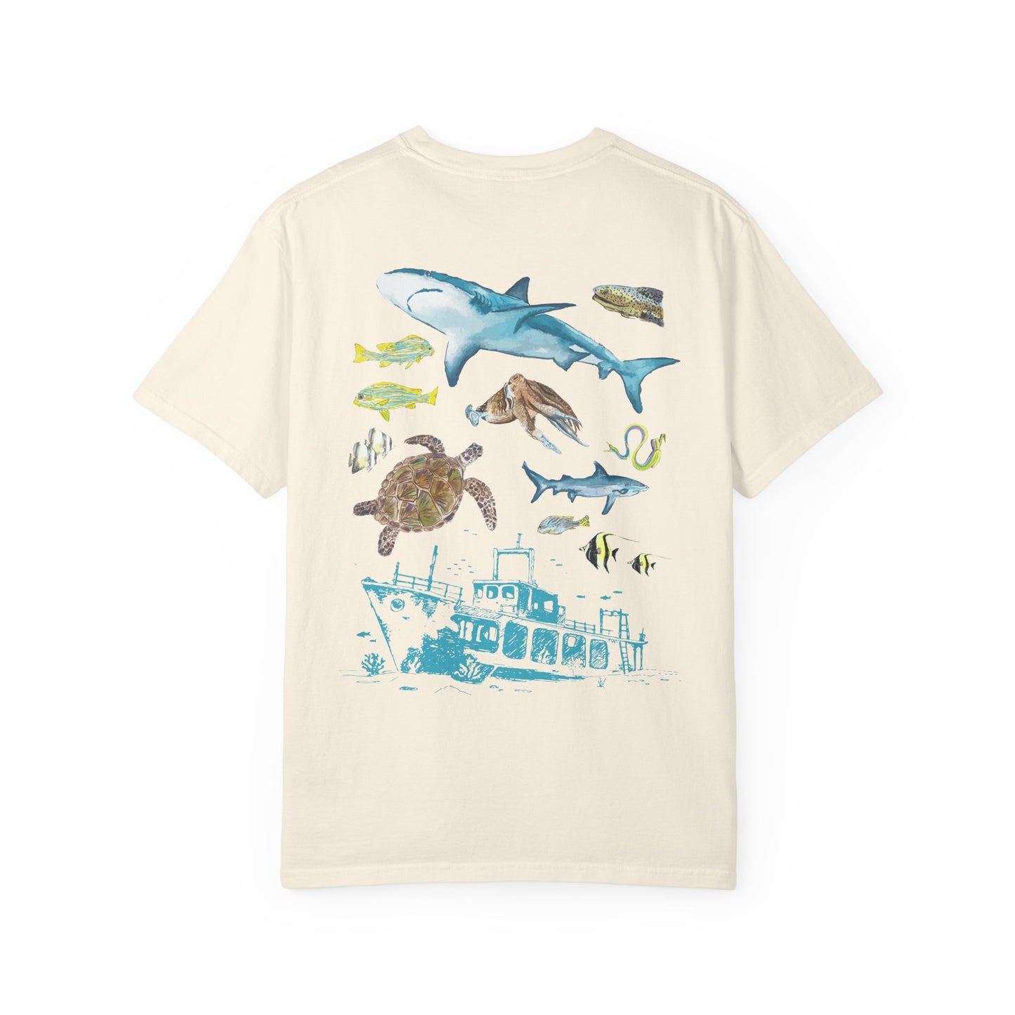 Shark Point - Logged & Spotted Tee