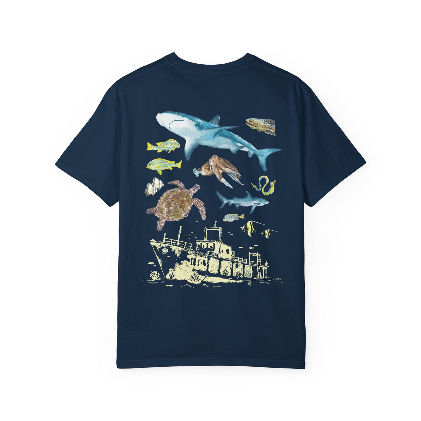 Shark Point - Logged & Spotted Tee