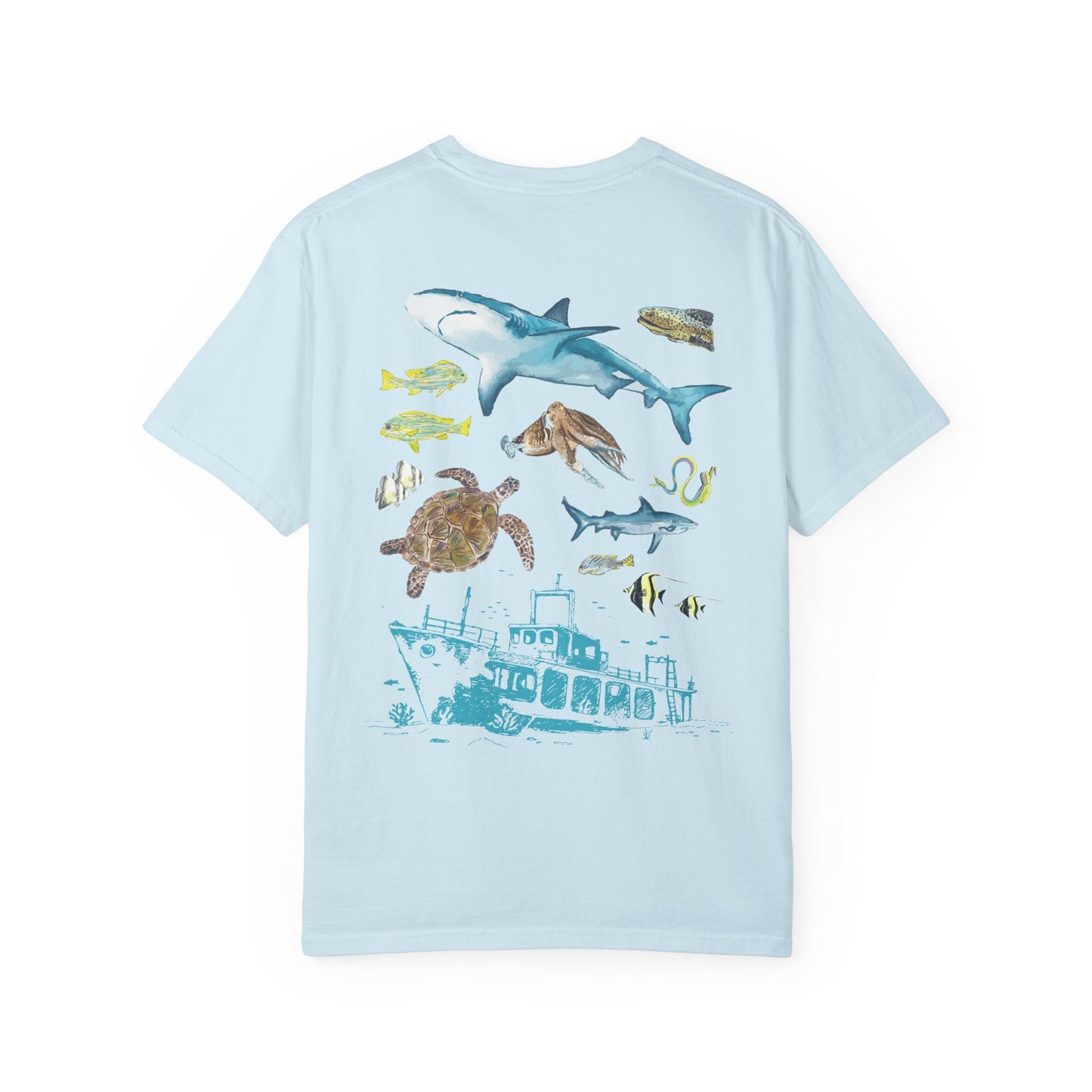 Shark Point - Logged & Spotted Tee