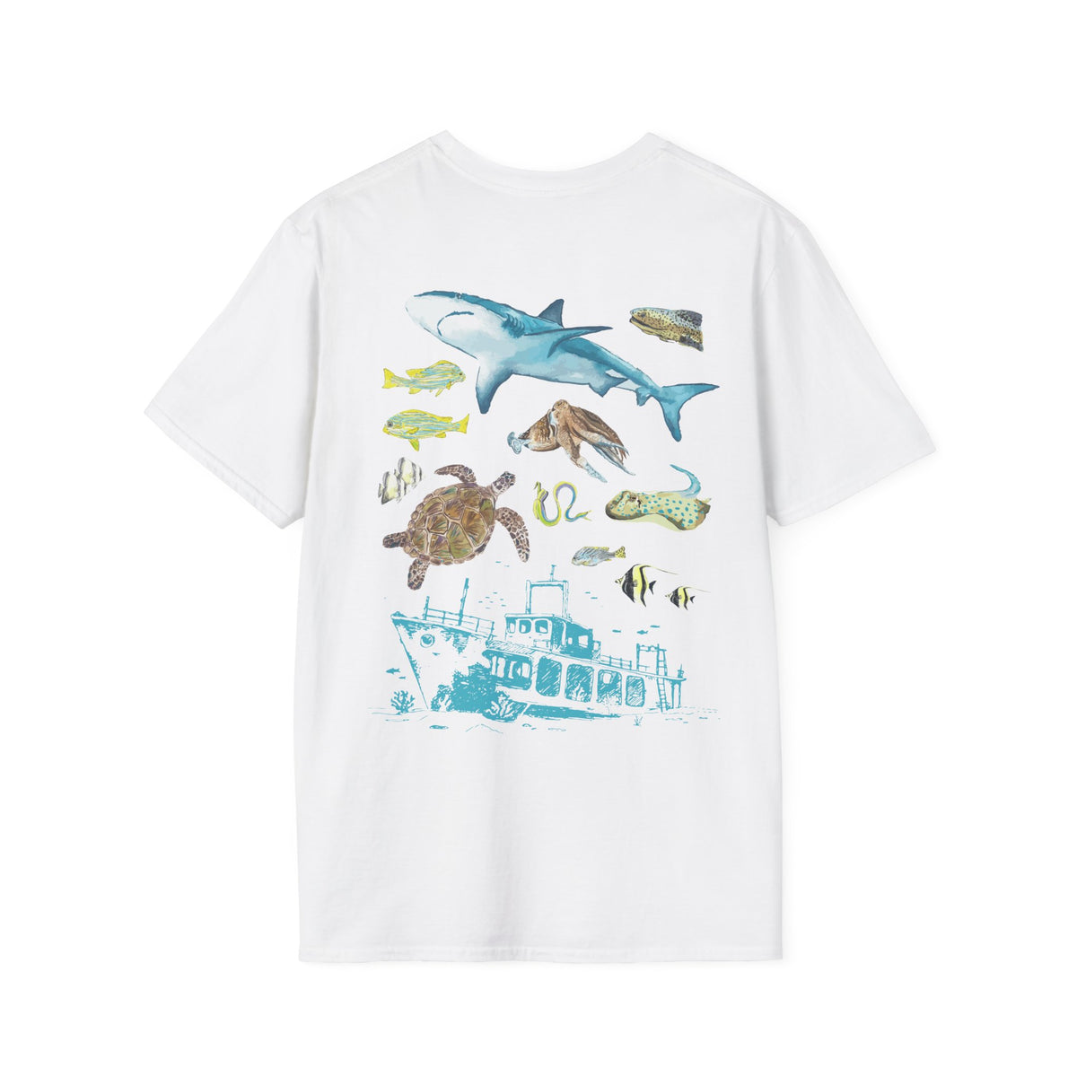 Shark Point - Logged & Spotted Tee