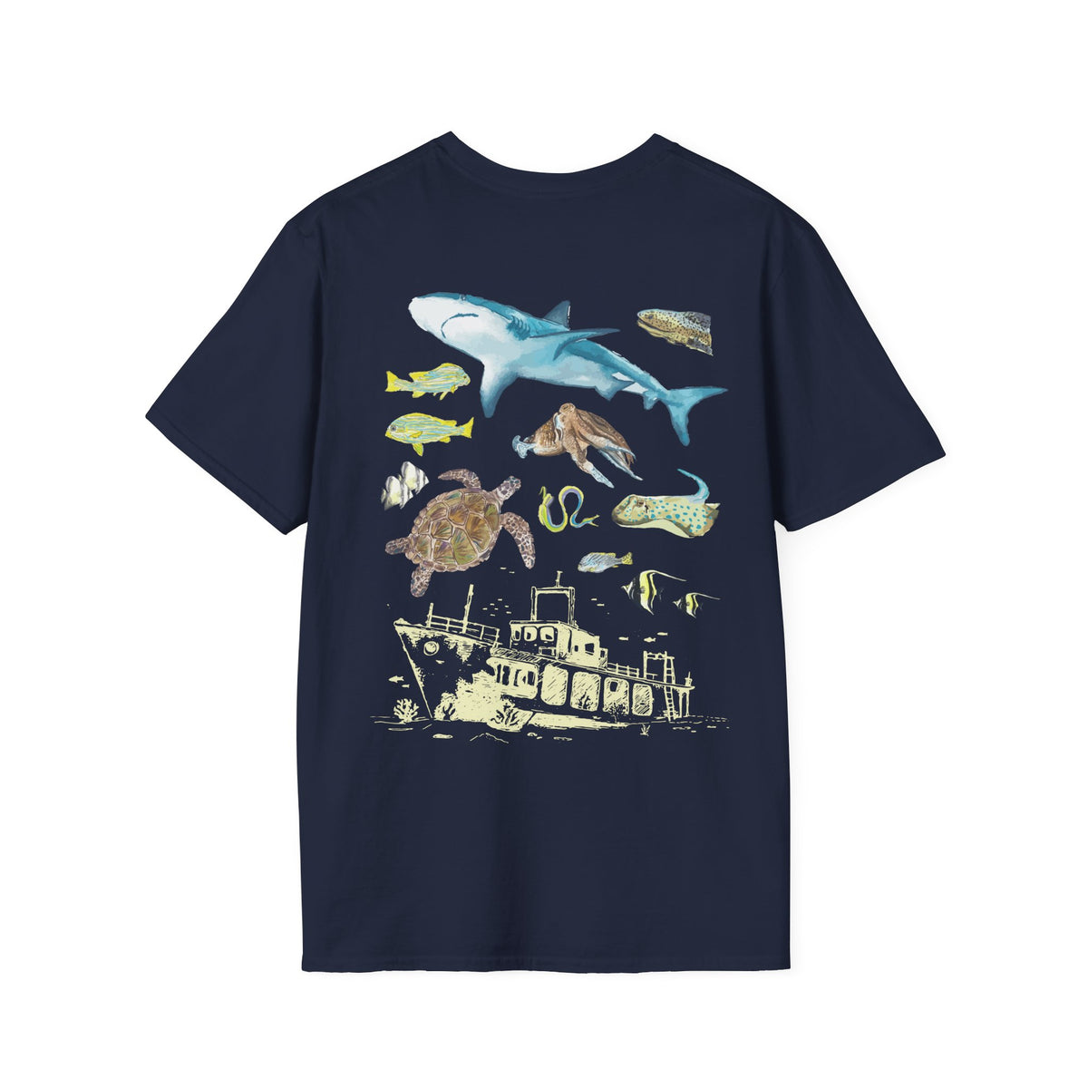 Shark Point - Logged & Spotted Tee