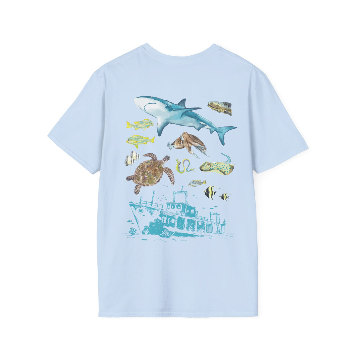 Shark Point - Logged & Spotted Tee
