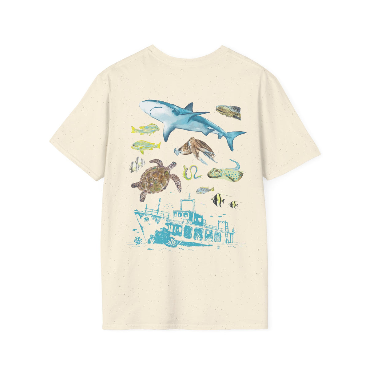 Shark Point - Logged & Spotted Tee